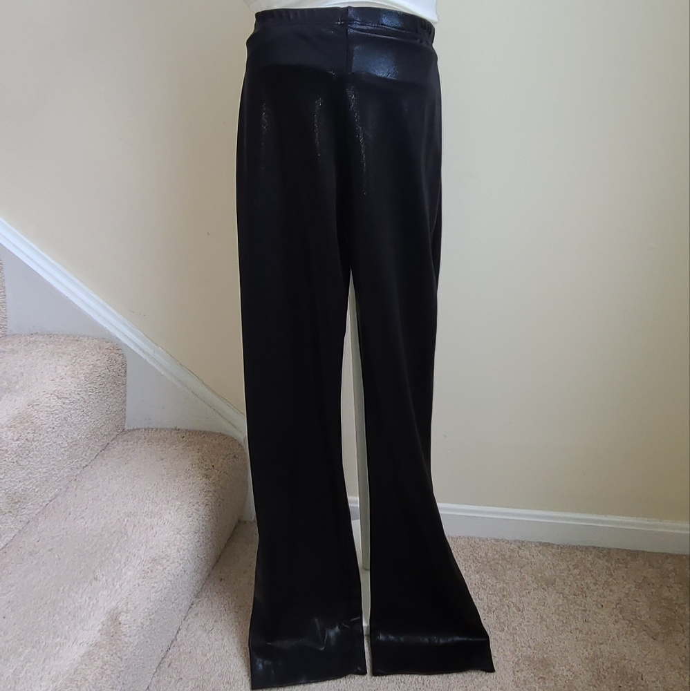 Shiney Black Dance Pants